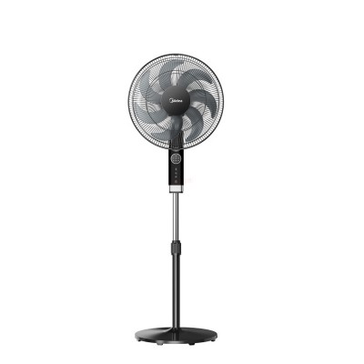 Ανεμιστήρας Ορθοστάτης 40cm Midea MFS400R0APH 50W με Τηλεχειριστήριο Μαύρος
