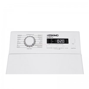 Πλυντήριο Ρούχων Άνω Φόρτωσης Eskimo ES WM6T12C 6kg Λευκό Οικιακές Συσκευές