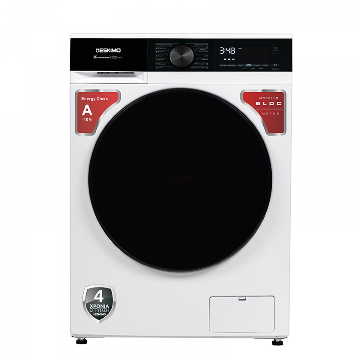 Πλυντήριο Ρούχων Eskimo Master Series ES WM10F14MST 10kg Λευκό  Οικιακές Συσκευές