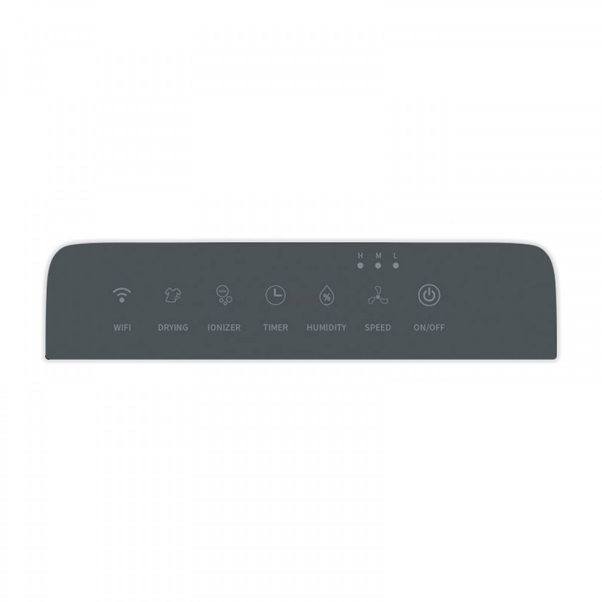 Αφυγραντήρας PRDH-45022i Primo 20lt Ηλεκτρονικός R290 με Wifi & Χρωματική Ένδειξη Υγρασίας & Ιονιστή & Φίλτρο Ενεργού Άνθρακα Ανθρακί  Οικιακές Συσκευές