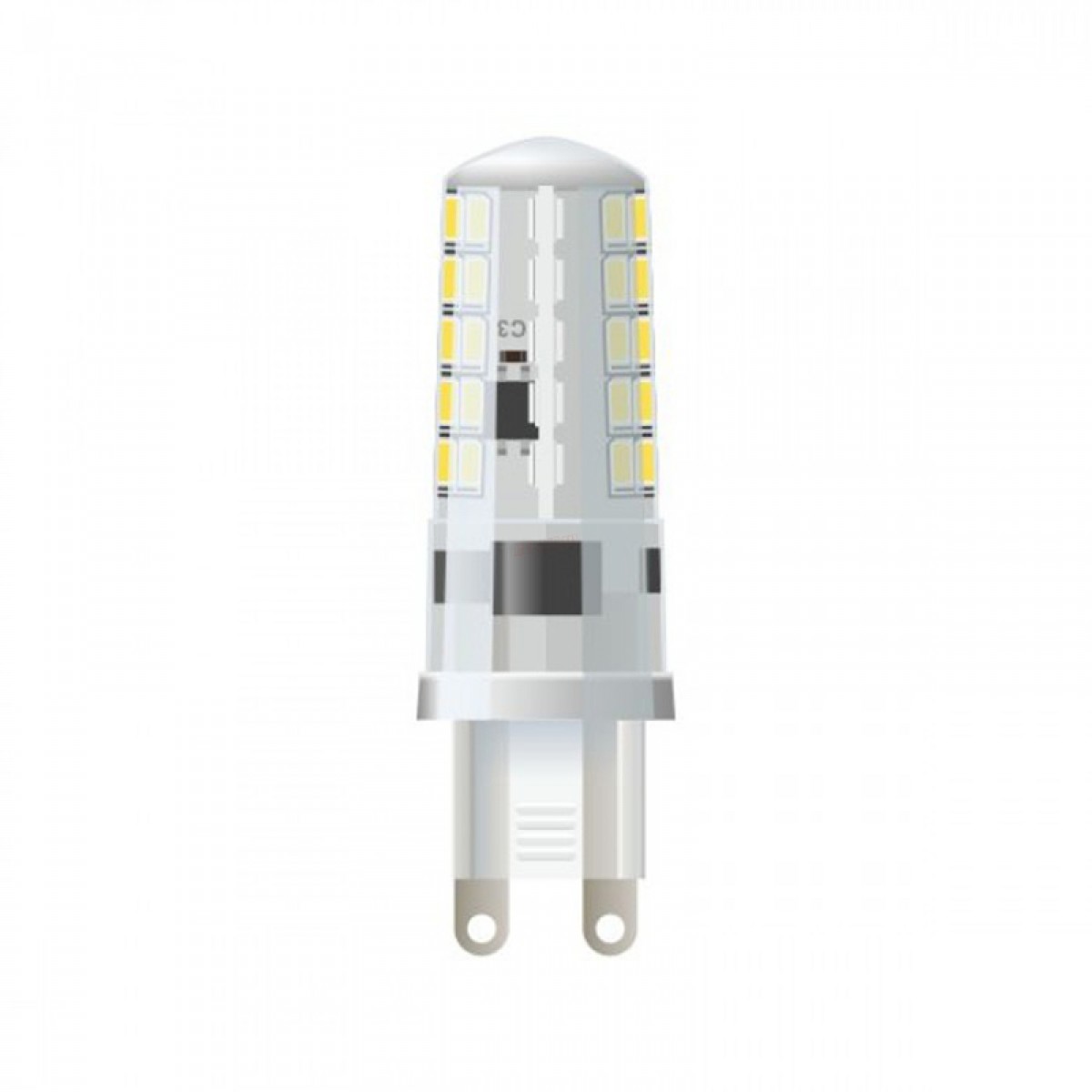 Λάμπα LED G9 Σιλικόνης 3.5W 3000K Θερμό Λευκό Ηλεκτρολογικός Εξοπλισμός