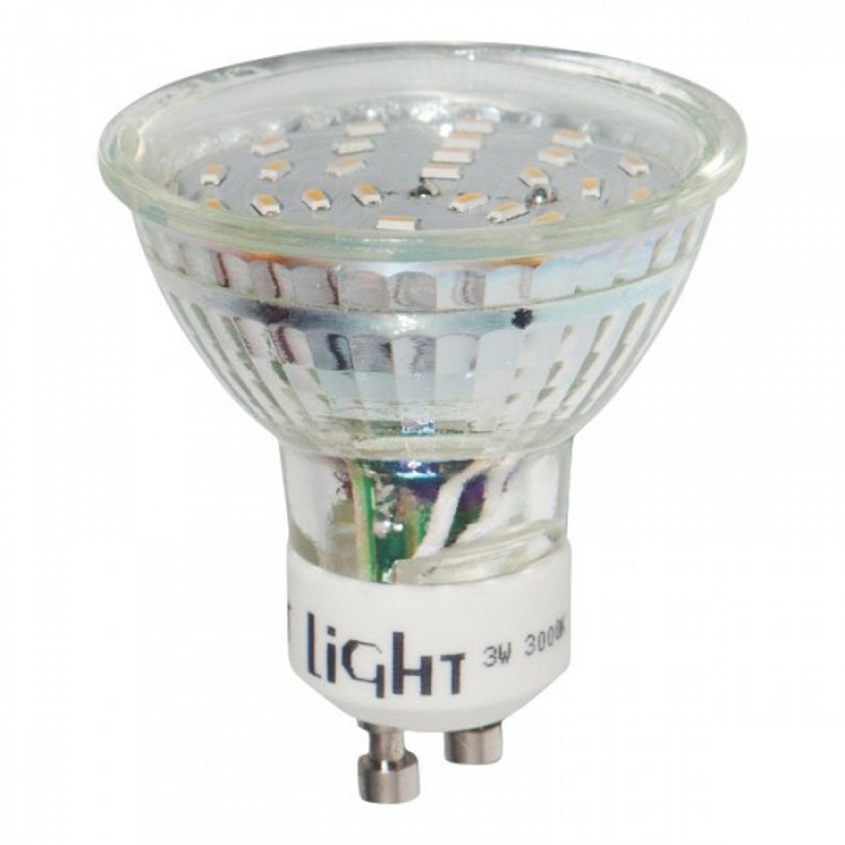 Λάμπα LED GU10 3W 6000K Ψυχρό Λευκό Ηλεκτρολογικός Εξοπλισμός