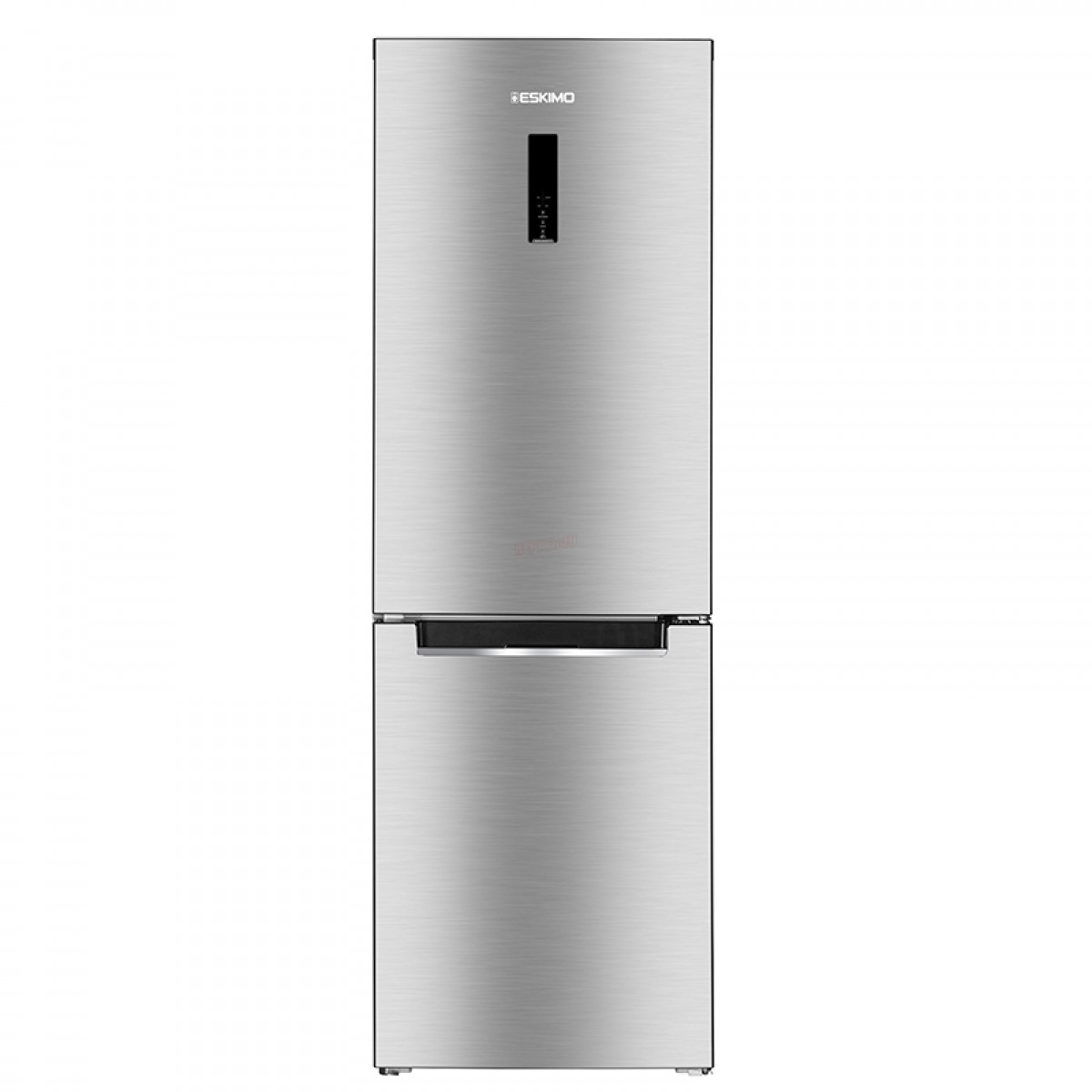 Ψυγειοκαταψύκτης No Frost Eskimo ES RBF347D195IN 347Lt Inox Οικιακές Συσκευές