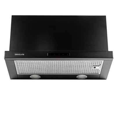 Απορροφητήρας Συρόμενος Davoline HQ PRO BL 90cm Μαύρο