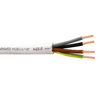 Εύκαμπτο Καλώδιο 4Χ1.5 (H05VV-F)