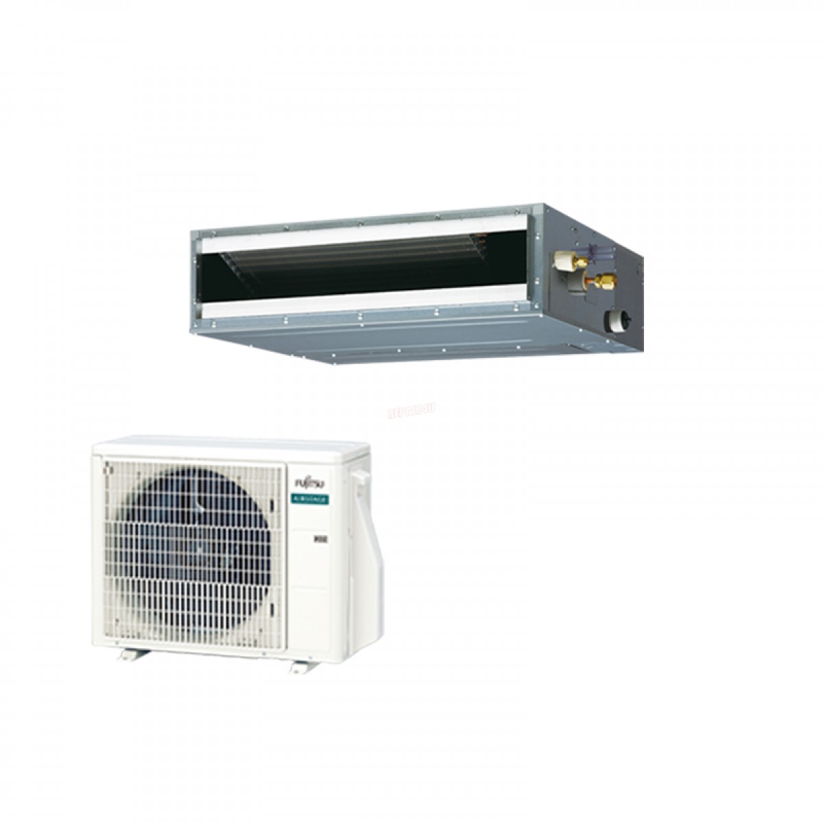 Κλιματιστικό Αεραγωγού Inverter Fujitsu 9000BTU ARXG09KLLAP/AOEG09KATA Κλιματισμός