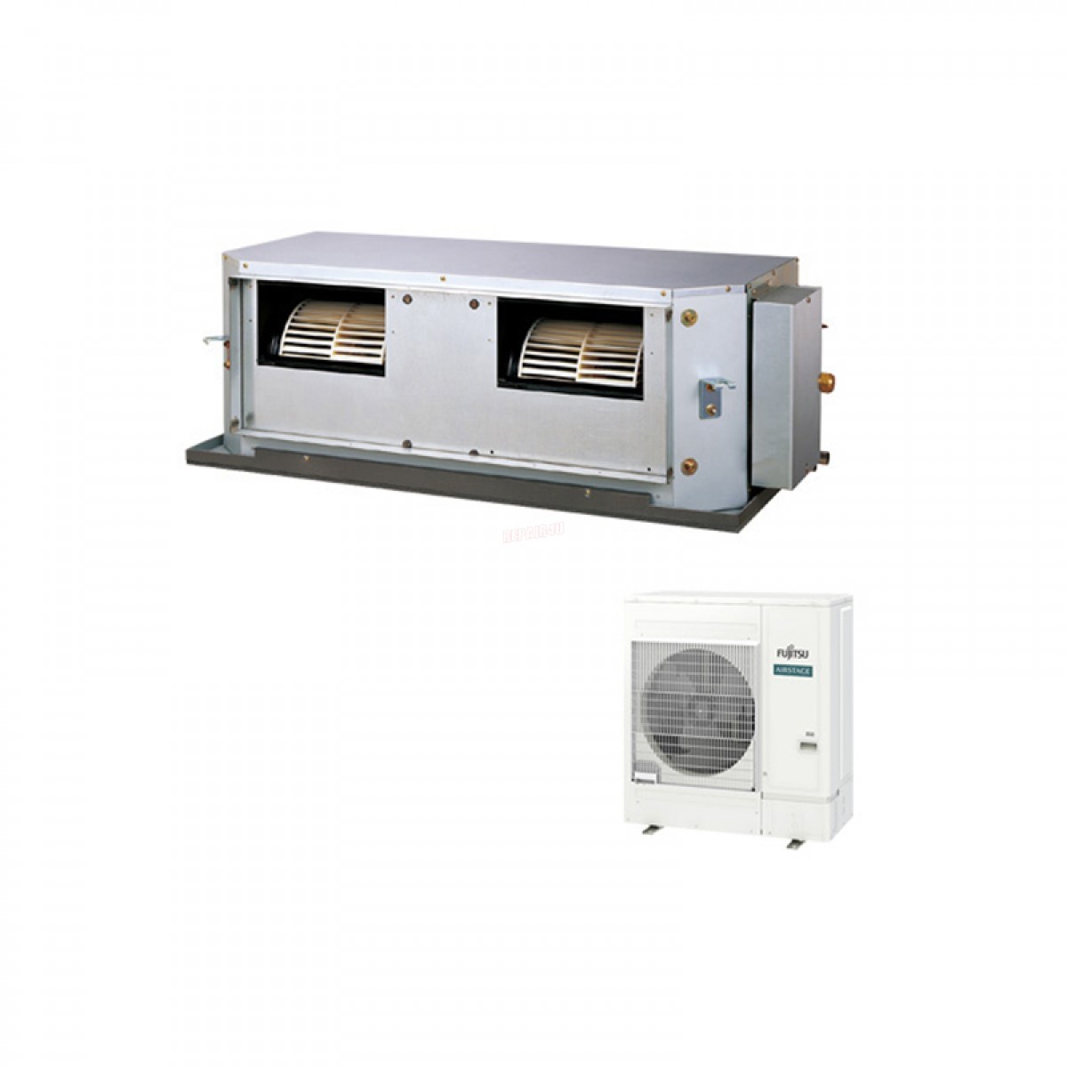 Κλιματιστικό Αεραγωγού Inverter Fujitsu Υψηλής Στατικής Πίεσης 54000BTU ARXG54KHTB(1PH) /AOEG54KBTB Κλιματισμός
