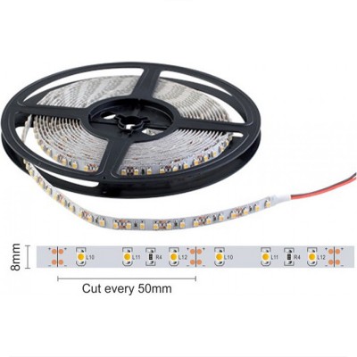 Ταινία LED 5m Εσωτερικού Χώρου 4.8W 12V 2700K Θερμό Λευκό