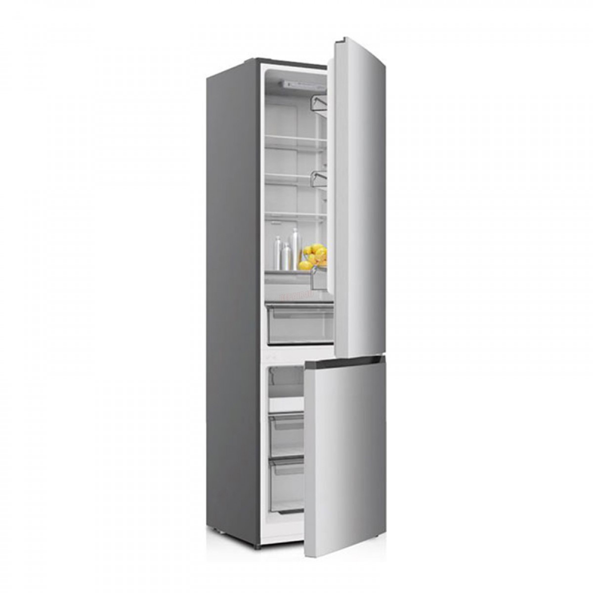 Ψυγειοκαταψύκτης Total No Frost Davoline CNF 326 IX 326lt Inox Οικιακές Συσκευές
