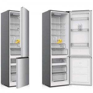 Ψυγειοκαταψύκτης Total No Frost Davoline CNF 326 IX 326lt Inox Οικιακές Συσκευές