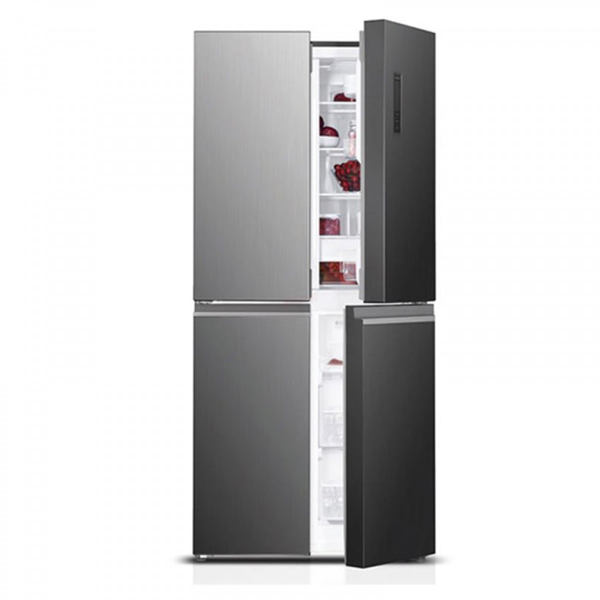 Ψυγείο Ντουλάπα Total No Frost Davoline D4SS 421D IX 421lt Inox Οικιακές Συσκευές