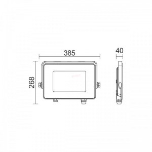 ΠΡΟΒΟΛΕAΣ LED SLIM SMD 200W 6000K Ηλεκτρολογικός Εξοπλισμός