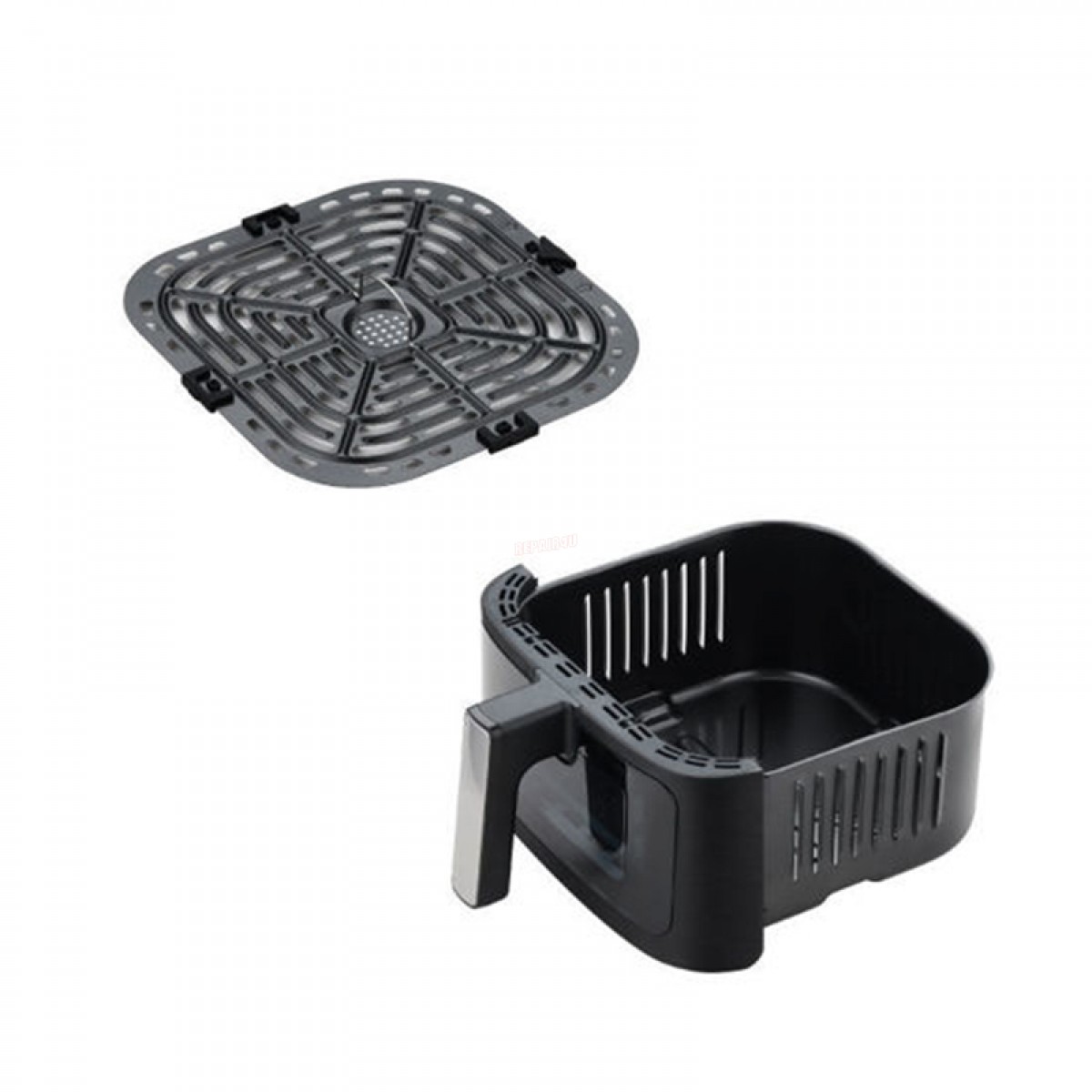 Φριτέζα Αέρος PRAF-40423 Primo Digital 7.5L 1800W με Παράθυρο Μαύρη/Inox Μικροσυσκευές