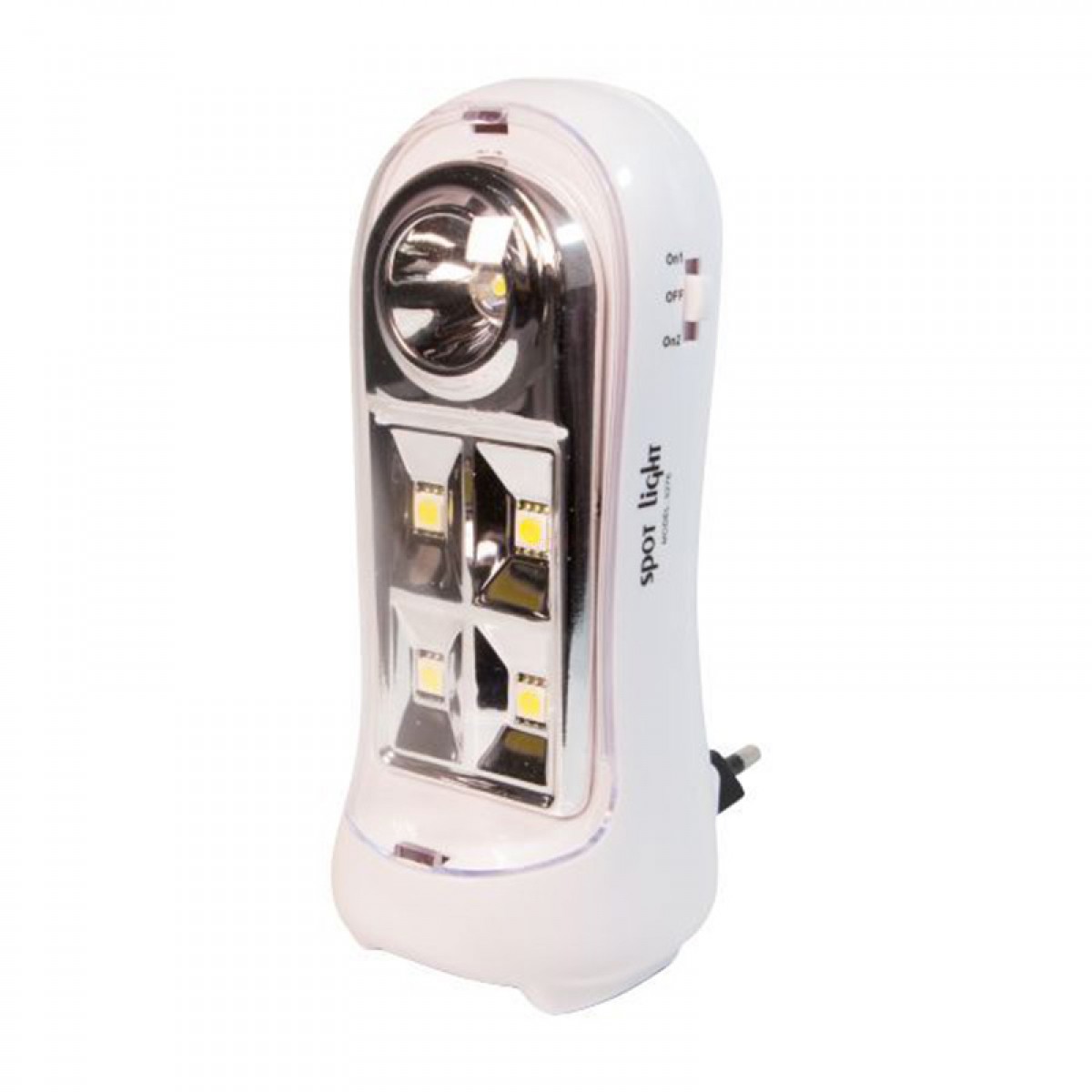 Φωτιστικό Νυκτός LED 2W 6000K Ψυχρό Λευκό  με Φωτοκύτταρο  Ηλεκτρολογικός Εξοπλισμός