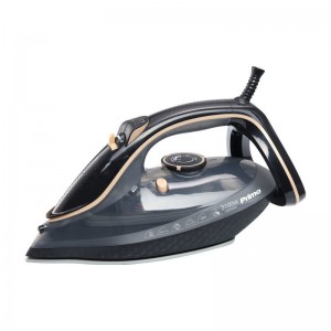 Σίδερο Ατμού PRSI-40505 Primo Κεραμική Πλάκα 3100W Anti-drip-Anti-calc-Auto shut-off Μαύρο-Kρεμ Μικροσυσκευές
