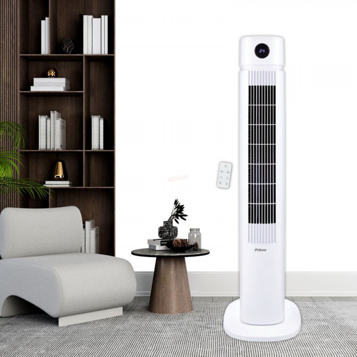 Air Cooler PRAC-80710 Primo με Τηλεχειριστήριο 4,2lt 100W Λευκό Μικροσυσκευές