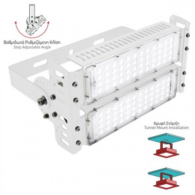 Φωτιστικό LED Βενζινάδικου HPL 100W 6000K Ψυχρό Λευκό 