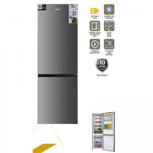 Ψυγειοκαταψύκτης No Frost Eskimo ES RBF400E186IN 400Lt Inox        Οικιακές Συσκευές