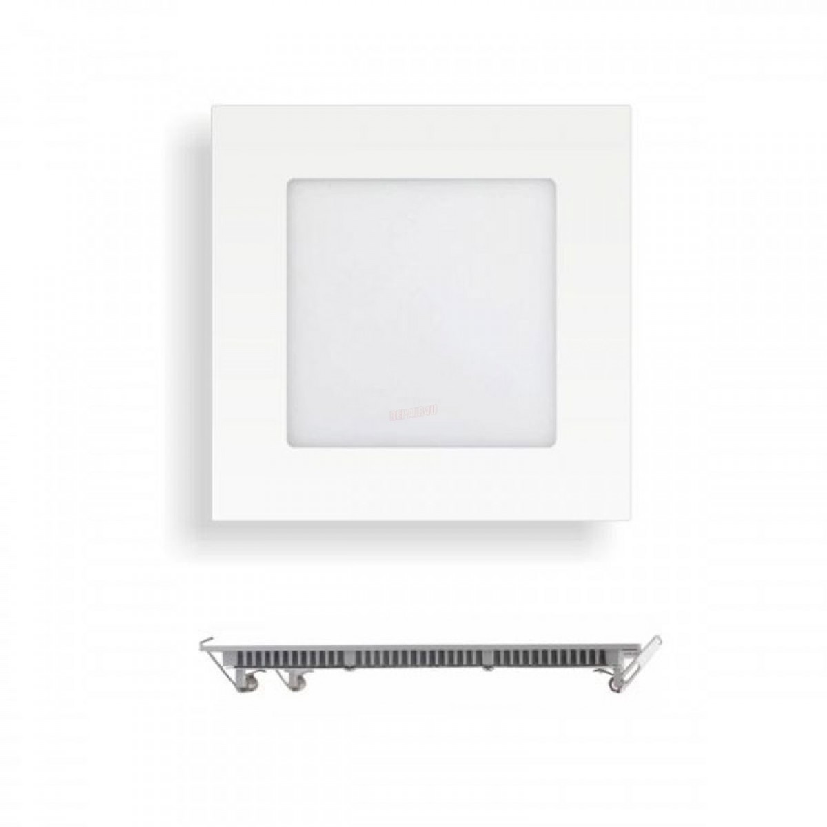 LED Οροφής SLIM Χωνευτό 3W 4000K Φυσικό Λευκό Ηλεκτρολογικός Εξοπλισμός