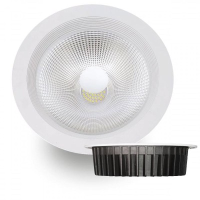 Σποτ Χωνευτό LED Οροφής 30W 3000K Θερμό Λευκό