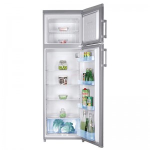 Ψυγείο Δίπορτο Στατικό Davoline NPR 163 SILVER ΝΕ 248lt Inox Οικιακές Συσκευές