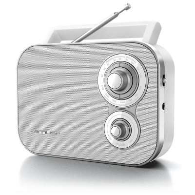 Ραδιόφωνο M-051RW MUSE Μπαταρίας-Ρεύματος Αναλογικό Λευκό 