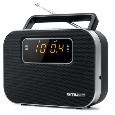 Ραδιόφωνο M-081R MUSE Μπαταρίας-Ρεύματος Ψηφιακό Μαύρο 