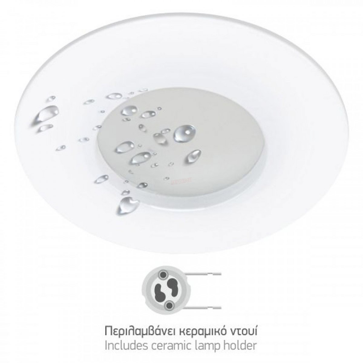 Σποτ Χωνευτό GU10 7W  Ηλεκτρολογικός Εξοπλισμός