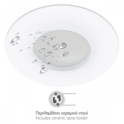 Σποτ Χωνευτό GU10 7W 