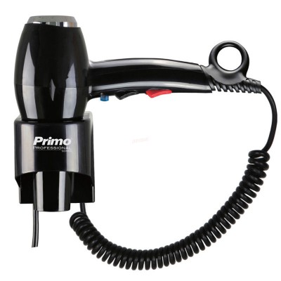 Σεσουάρ PRHD-50013 Primo Ξενοδοχειακού τύπου 2000W AC με Κρύο Αέρα Μαύρο