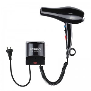 Σεσουάρ PRHD-50013 Primo Ξενοδοχειακού τύπου 2000W AC με Κρύο Αέρα Μαύρο Μικροσυσκευές
