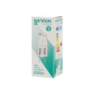 Λάμπα Αλογόνου GY6.35 40W 12V 2700Κ Geyer 