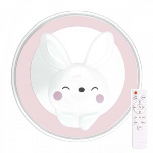 ΠΛΑΦΟΝΙΕΡΑ ΟΡΟΦΗΣ LED ΠΑΙΔΙΚΟ ΚΟΥΝΕΛΑΚΙ CCT 2*24W 3000K | 4000K | 6000K Ηλεκτρολογικός Εξοπλισμός