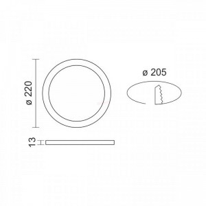 ΧΩΝΕΥΤΟ ΛΕΠΤΟ LED ΟΡΟΦΗΣ 18W CCT ΜΑΥΡΟ Ηλεκτρολογικός Εξοπλισμός