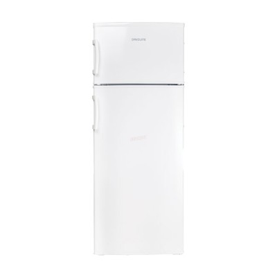 Ψυγείο Δίπορτο Στατικό Davoline RF 220E W NE 206lt Λευκό