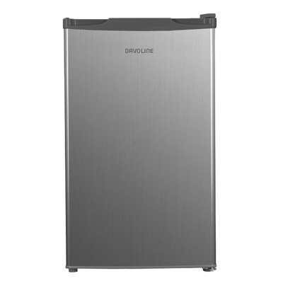 Ψυγείο Μονόπορτο Davoline RF 85E SILVER 102lt Ασημί