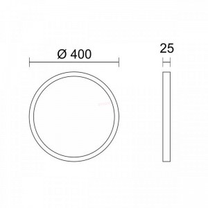 ΠΛΑΦΟΝΙΕΡΑ ΟΡΟΦΗΣ LED CCT 40W ME KΡΥΦΟ ΦΩΤΙΣΜΟ 3000Κ Ηλεκτρολογικός Εξοπλισμός
