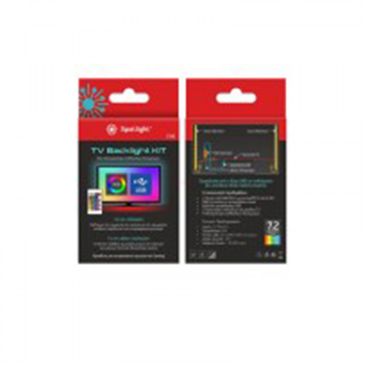 ΤΑΙΝΙΑ LED ΣΕΤ TV BACKLIGHT KIT 7.2W RGB Ηλεκτρολογικός Εξοπλισμός
