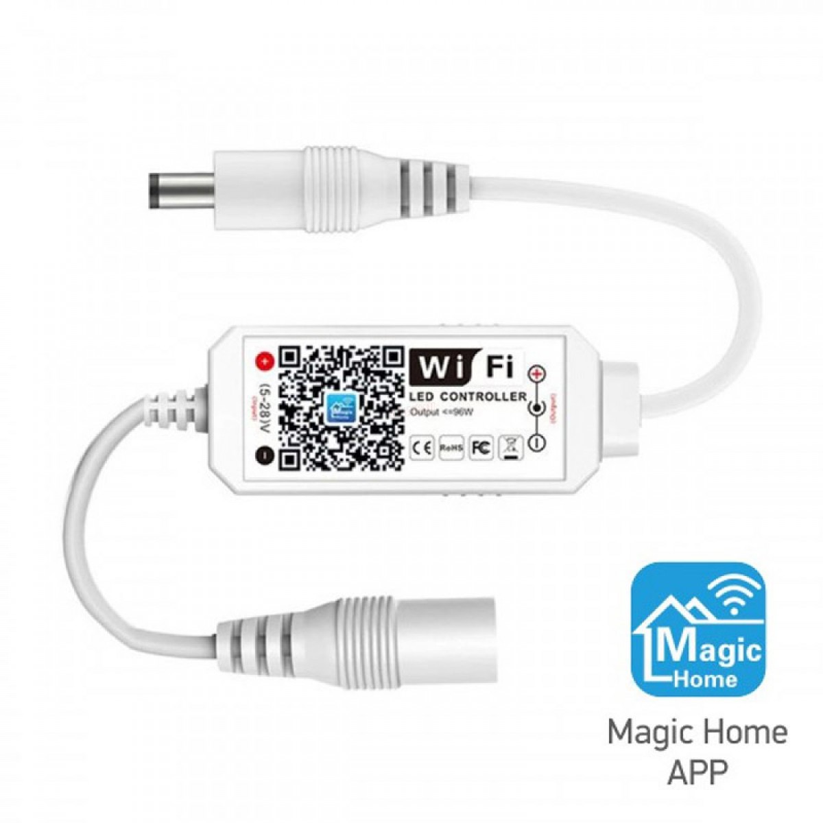 Ασύρματο Dimmer Wi-Fi Led για Μονόχρωμες Ταινίες  Ηλεκτρολογικός Εξοπλισμός