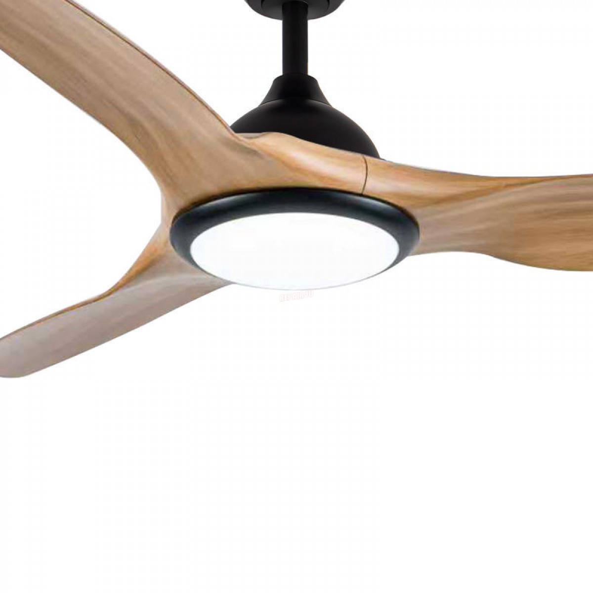 Ανεμιστήρας Οροφής PRCF-80722 Primo 52'' 132cm με Τηλεχειριστήριο 1 Φως LED Μαύρος με Ξύλινα Φτερά Μικροσυσκευές