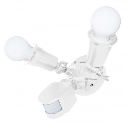 Φωτιστικό LED Διπλής Κατεύθυνσης Ε27 2Χ18W με Αισθητήρα Κίνησης 