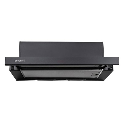 Απορροφητήρας Συρόμενος Davoline Delta 60cm Μαύρος