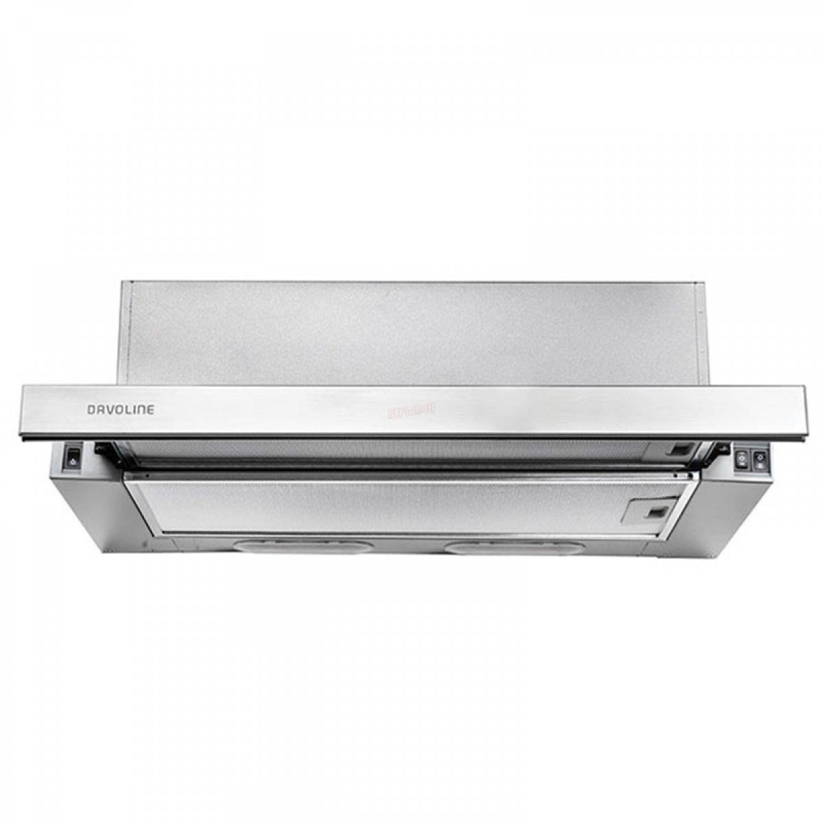 Απορροφητήρας Συρόμενος Davoline Delta GR-IX 60cm Inox Οικιακές Συσκευές