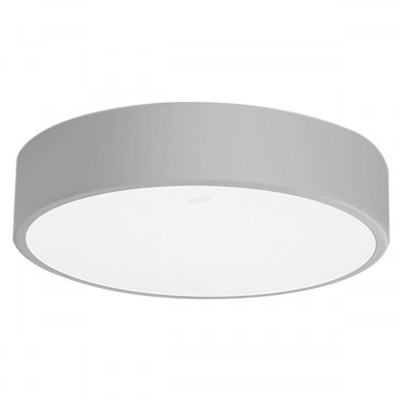 Πλαφονιέρα Οροφής LED Γκρι 24W 3000Κ Θερμό Λευκό