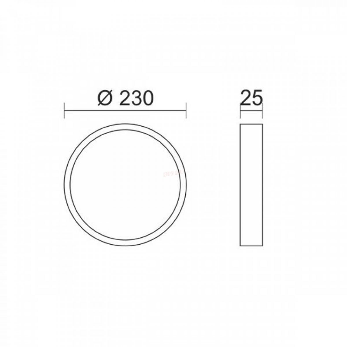 ΠΛΑΦΟΝΙΕΡΑ ΟΡΟΦΗΣ LED CCT 24W 3000K | 4000K | 6000K ΛΕΥΚΟ Ηλεκτρολογικός Εξοπλισμός