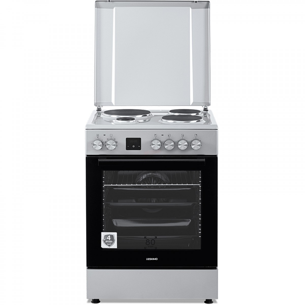 Κουζίνα Εμαγιέ Eskimo ES DW4080PG Γκρι Οικιακές Συσκευές