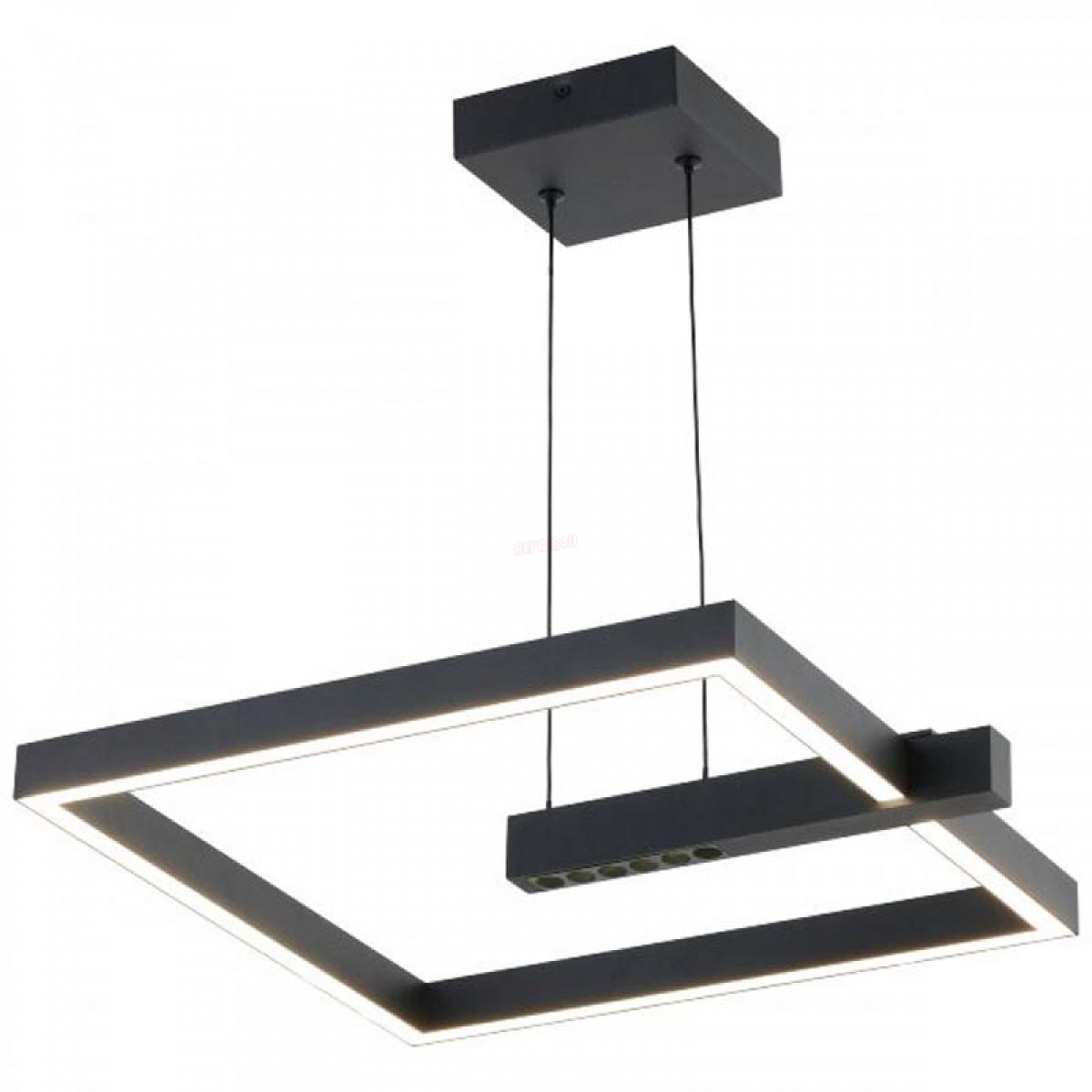 ΚΡΕΜΑΣΤΟ ΦΩΤΙΣΤΙΚΟ LED 24W 3000K ΜΑΥΡΟ ΤΕΤΡΑΓΩΝΟ Ηλεκτρολογικός Εξοπλισμός