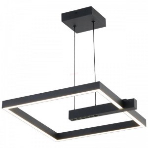 ΚΡΕΜΑΣΤΟ ΦΩΤΙΣΤΙΚΟ LED 24W 3000K ΜΑΥΡΟ ΤΕΤΡΑΓΩΝΟ Ηλεκτρολογικός Εξοπλισμός