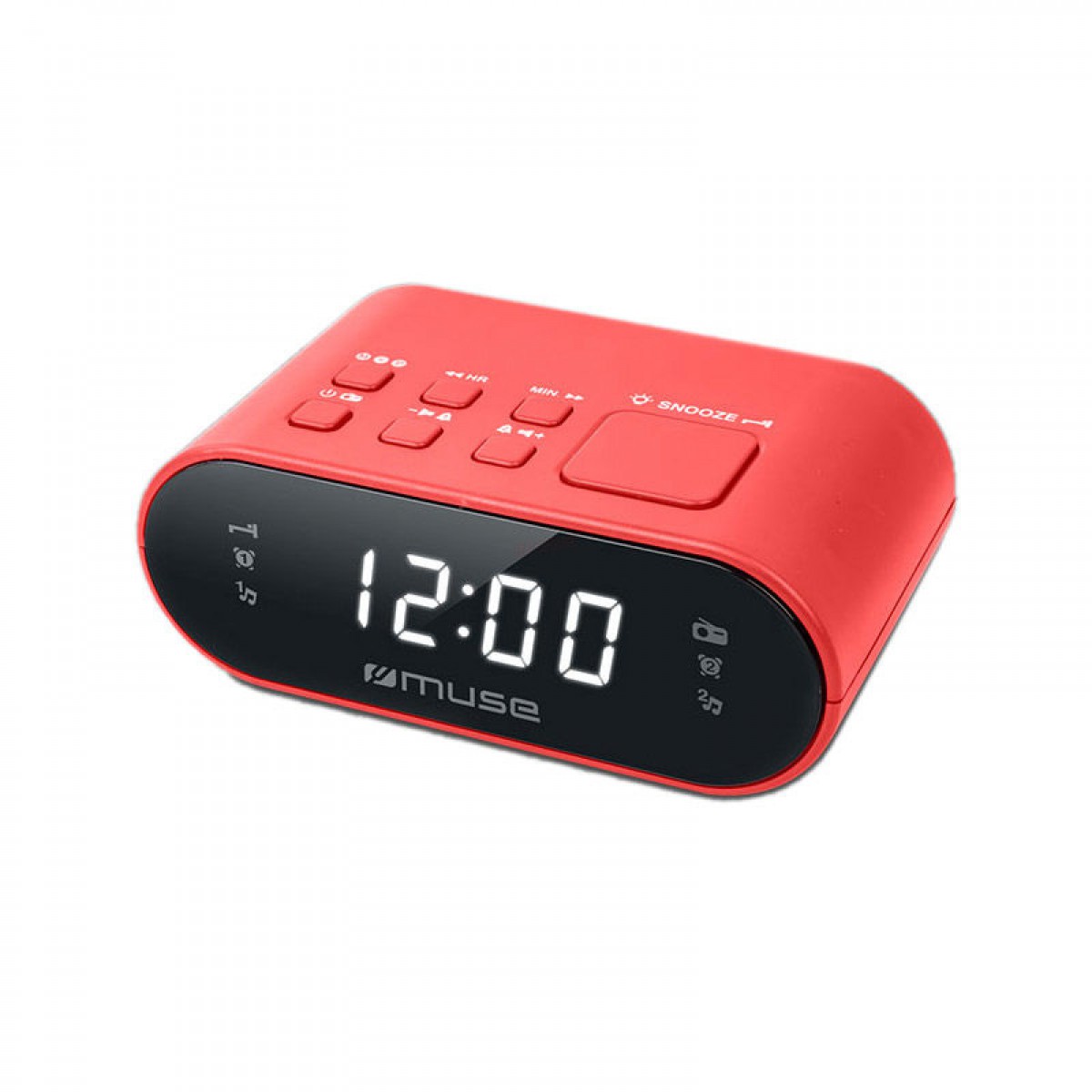 ΡαδιοΡολόι M-10RED MUSE Ρεύματος Ψηφιακό Κόκκινο Μικροσυσκευές