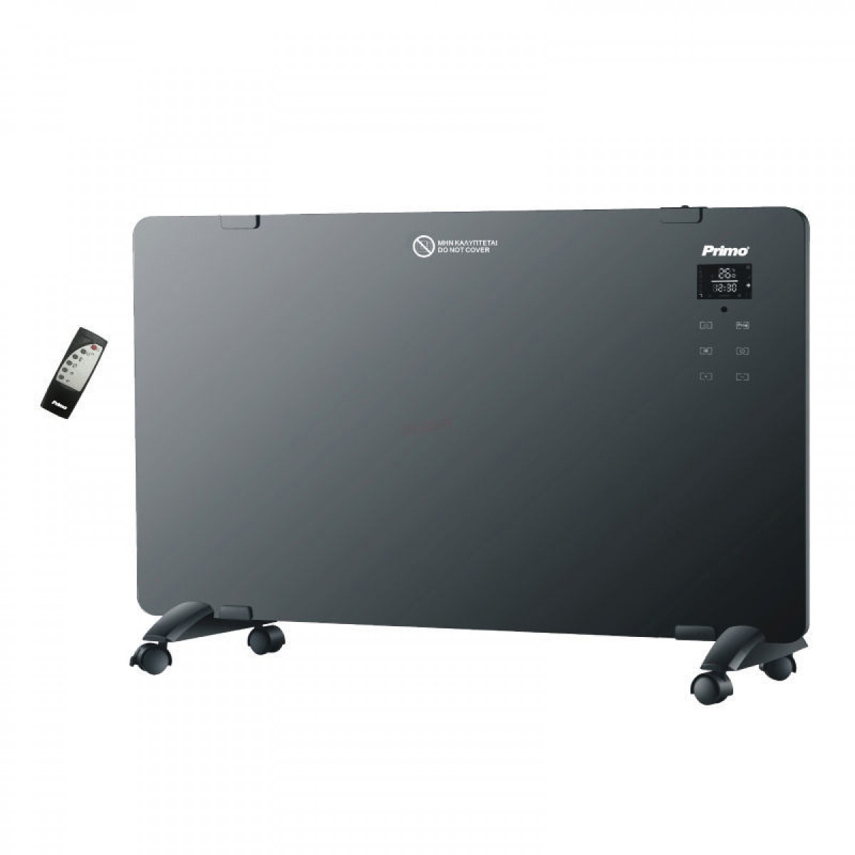 Θερμοπομπός PRPH-81025 Primo 2000W Mε Τηλεχειριστήριο Μαύρο Μικροσυσκευές
